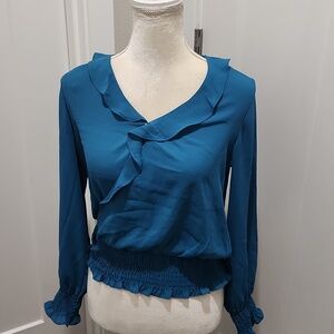 Counterparts Women's Blouse S Artic Blue